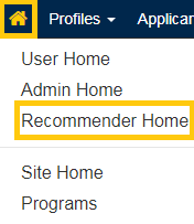 view recommendations - rechome