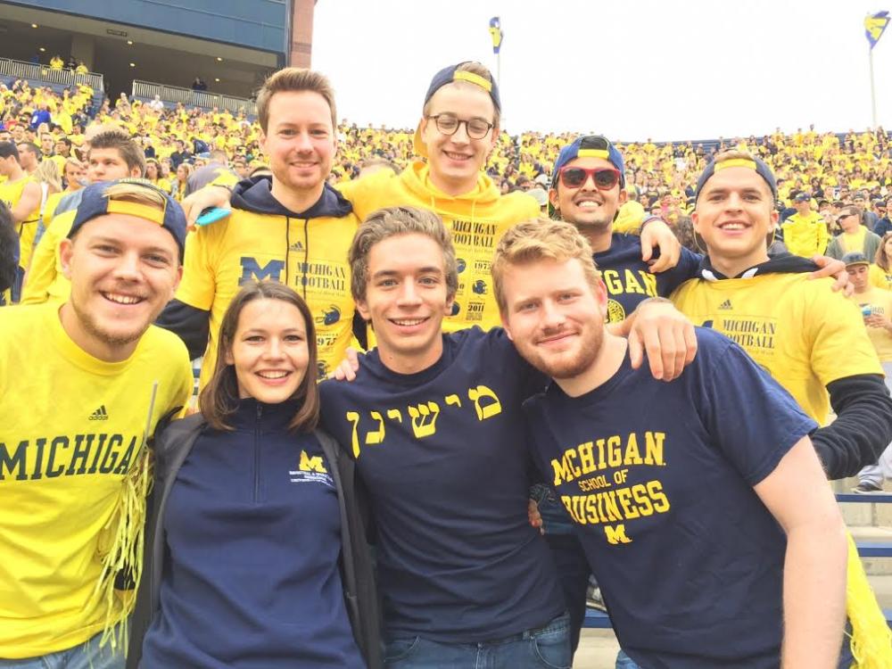 Michigan RossExchange Students